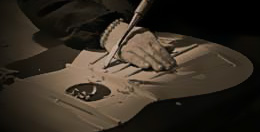 Crafting the top panel